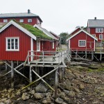 Red seems to be the general colour for fishing cabins
