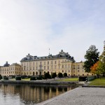 Drottningholm Palace is the private residence of the Swedish royal family built on the island Lovön