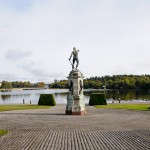 Drottningholm Palace on island Lovön