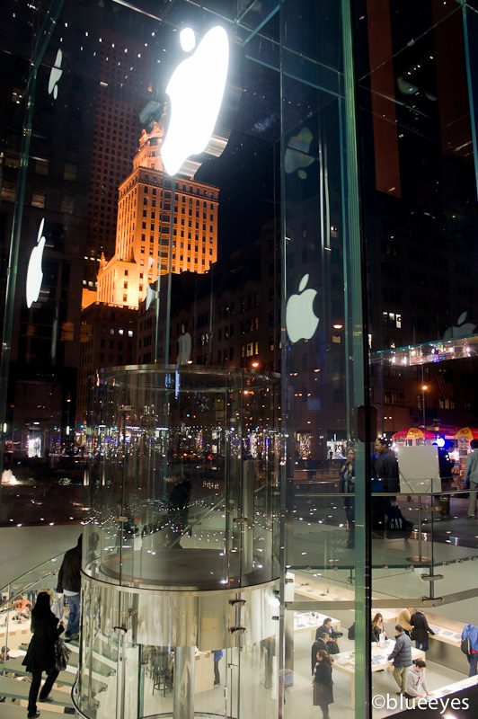 Apple Store, 5th Avenue, NYC, November 2011
