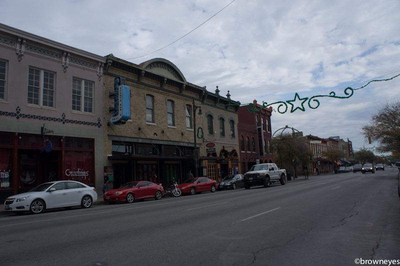 6th Street in broad daylight