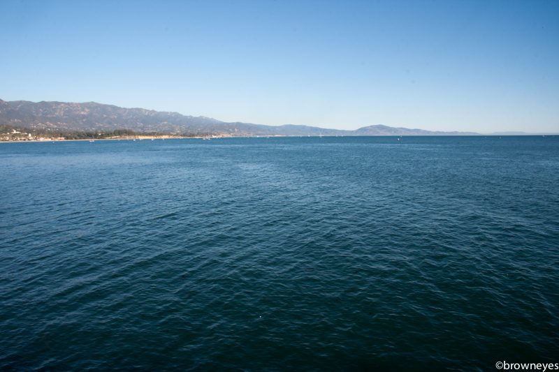 View from Stearn's Wharf, Santa Barbara