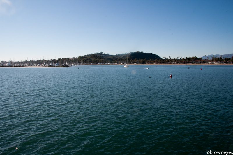 View from Stearn's Wharf, Santa Barbara