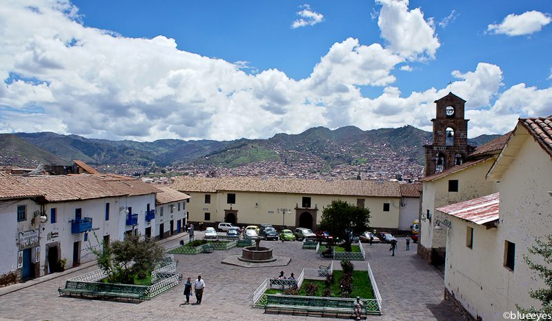 View of San Blas & Cusco