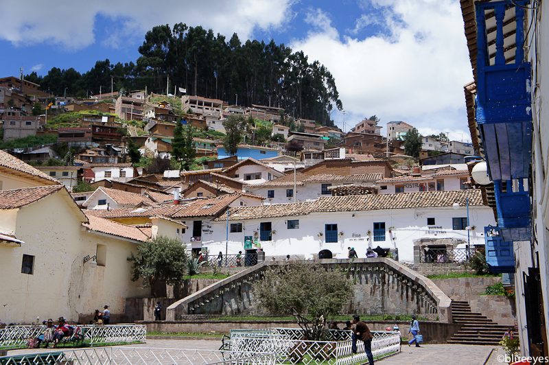 The artistic district of San Blas