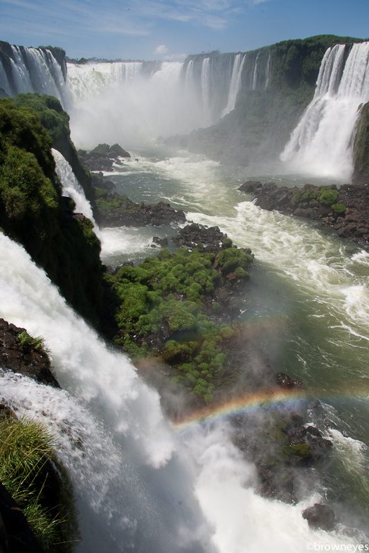Rainbow @ Iguazu Falls
