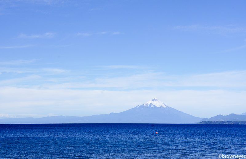 Clear day at Llanquihue Lake