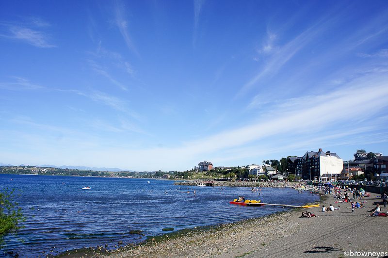 The shore of Llanquihue Lake
