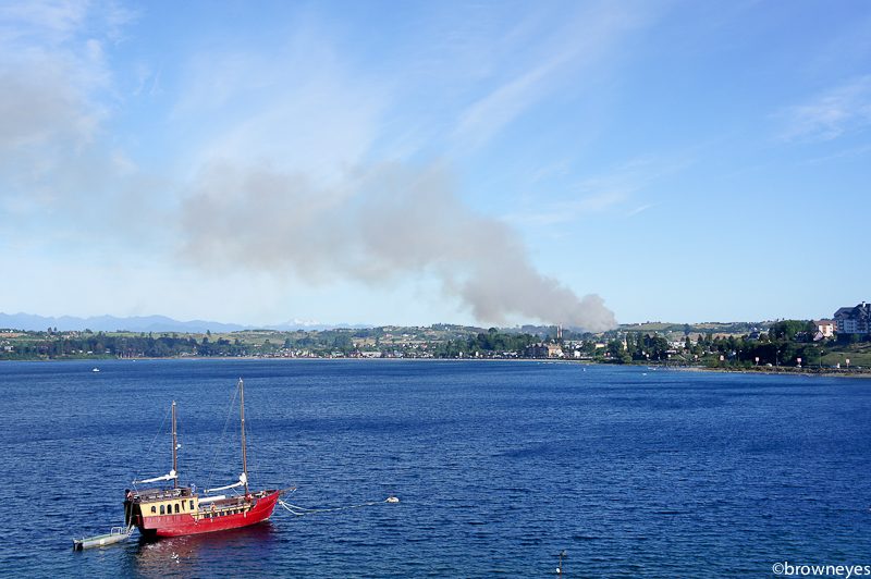 Smoking hot @ Llanquihue Lake