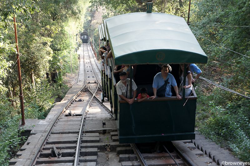 Funicular linking to San Cristobal Hill
