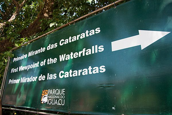 Signage @ Iguazu