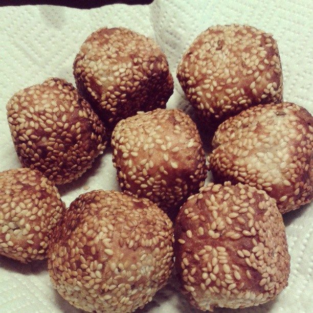 Some were a bit burned but I still finished like 4 balls in just minutes.