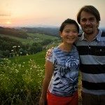 With our awesome and kind host, Hans. Graz was more memorable because of him.