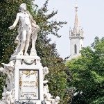 Mozart's footprints are found in Vienna