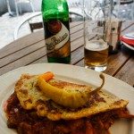 Our pancake lunch @ Prasna Basta in Bratislava