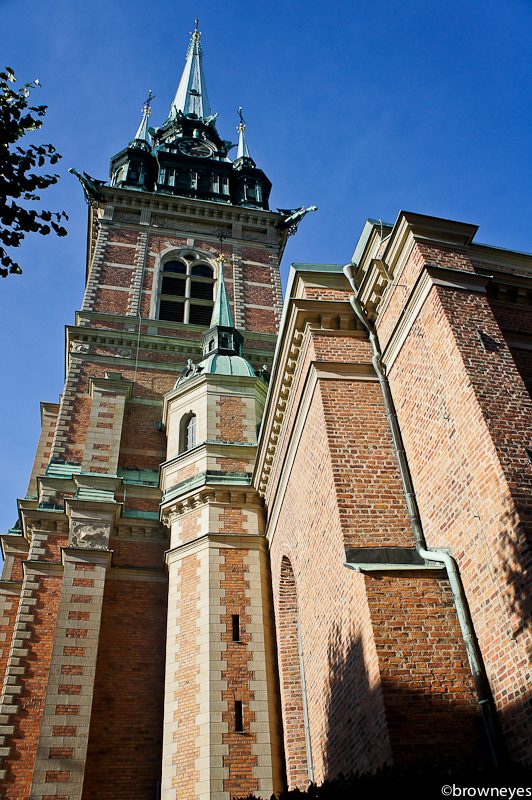 St Gertrude church, which aka the German church, was built in 1571. It was built to cater to the needs of German merchantmen in Stockholm who formed a large part of the population in the 16th century.