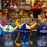 Viking hats for sale in Gamla