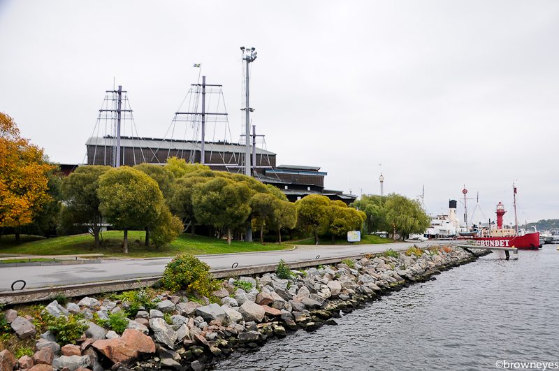 Vasa Museum is located on the island of Djurgården