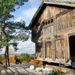 A huge wooden house found at Skansen. Unfortunately I can't remember the description anymore..