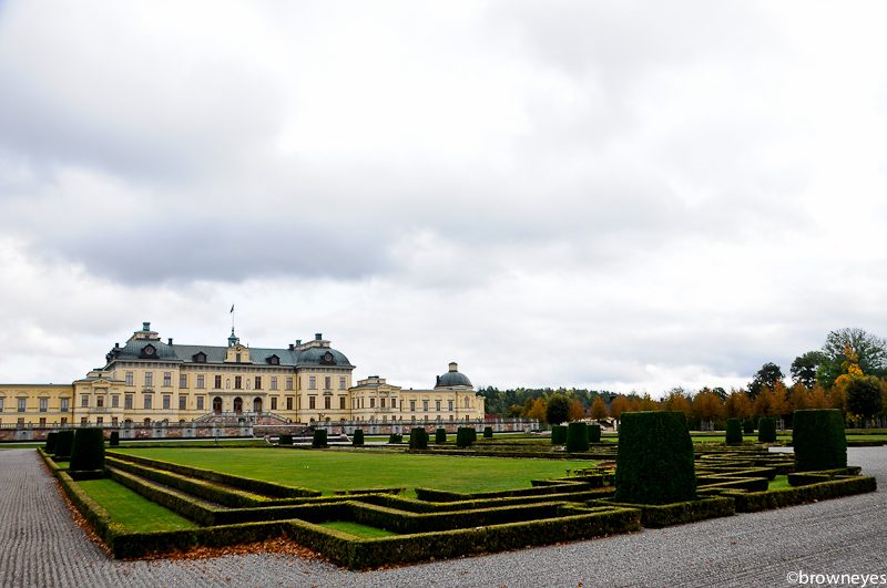 Drottningholm Palace and its garden