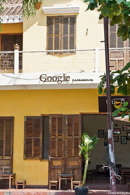 Google? Not the search company but a cafe of the same name.