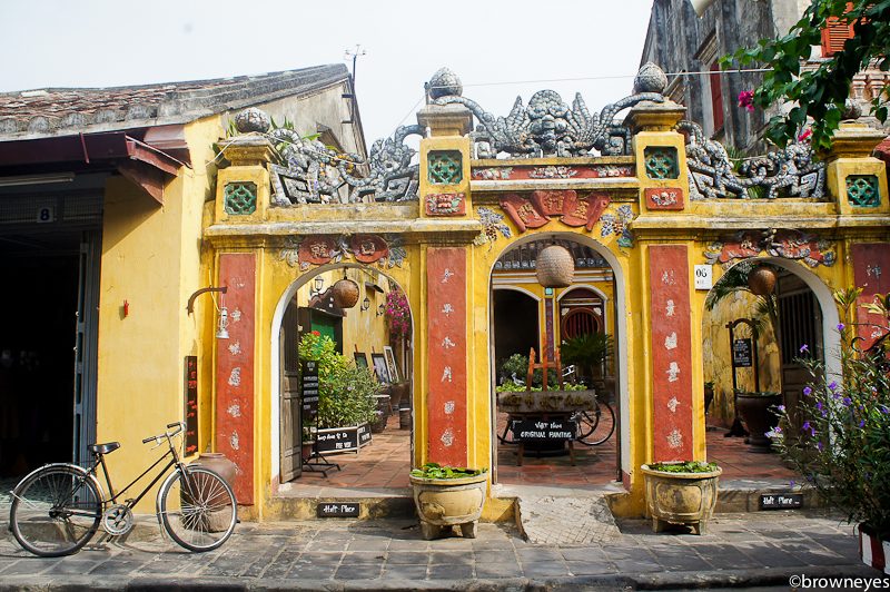 Hoi An has many of such temples with bright colours.